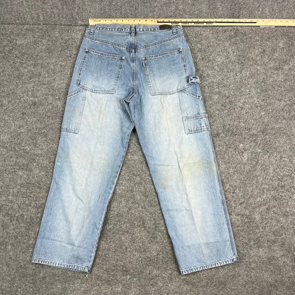 Levi's Carpenter Jeans Mens Size 33x32 Blue SilverTab Relaxed Fit Denim Cotton